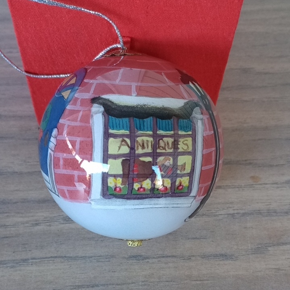 Vintage Windwar Hand Painted‎ Christmas Ornament